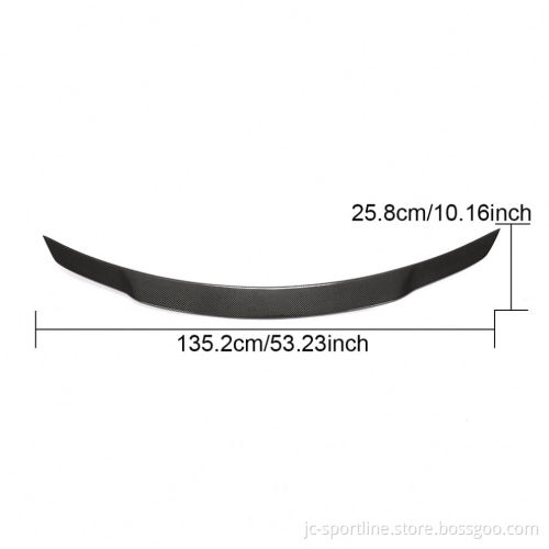 Carbon Fiber Rear Trunk Spoiler for Mercedes Benz SLK/SCL Class R172 (2011-2019)